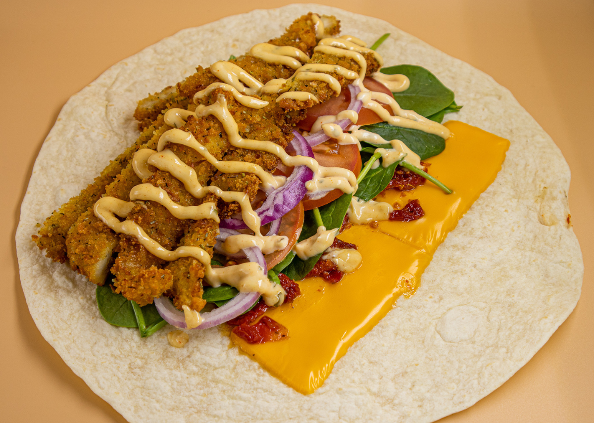 Schnitzel Wrap